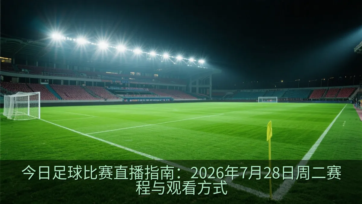 今日足球比赛直播指南：2026年7月28日周二赛程与观看方式