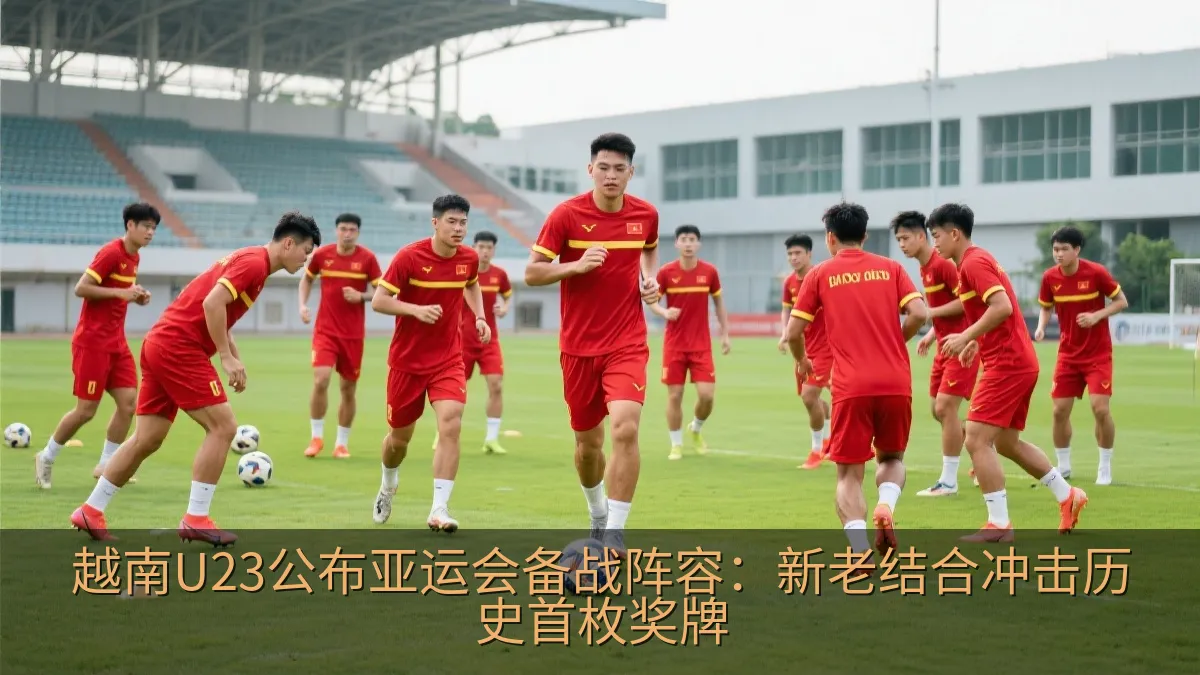 越南U23公布亚运会备战阵容：新老结合冲击历史首枚奖牌