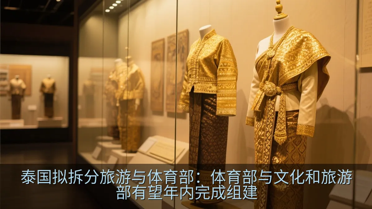精致泰国传统服饰展示与文化遗产氛围